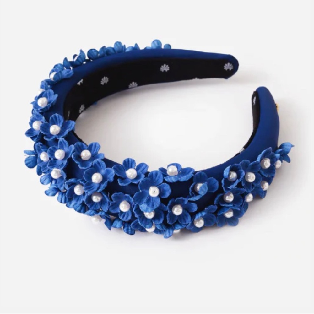 Lele Sadoughi Floral Applique Alice Headband